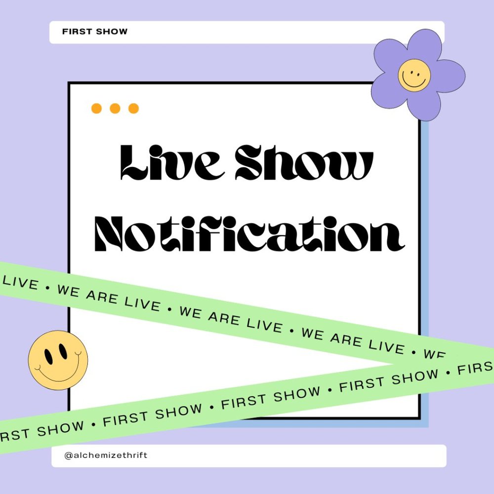 LIVE SHOW NOTIFICATION - Picture 2 of 2